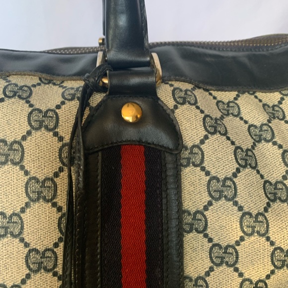 ❤️❤️SOLD❤️❤️Gucci vintage PVC Boston bag - Picture 2 of 15